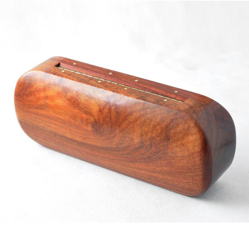 Solid Rosewood Glasses Case 163x68mm Handmade Wooden Sunglasses Storage Box