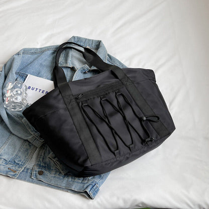 Large Capacity Travel Bag Shoulder Bag Waterproof Cloth Handbag Tote For Women