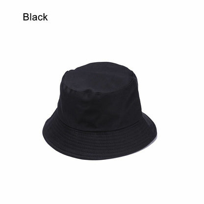 Women's Bucket Hats Retro Washed Cotton Foldable Fisherman Men Outdoor Sunscreen
