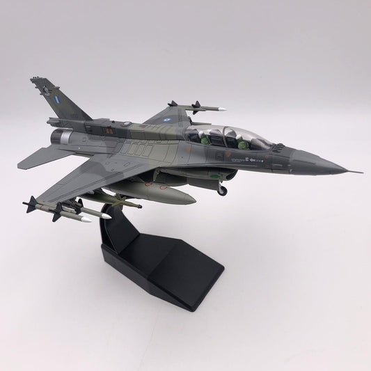 1/72 F16D Fighter Model with 2 Display Stand Collection Souvenir