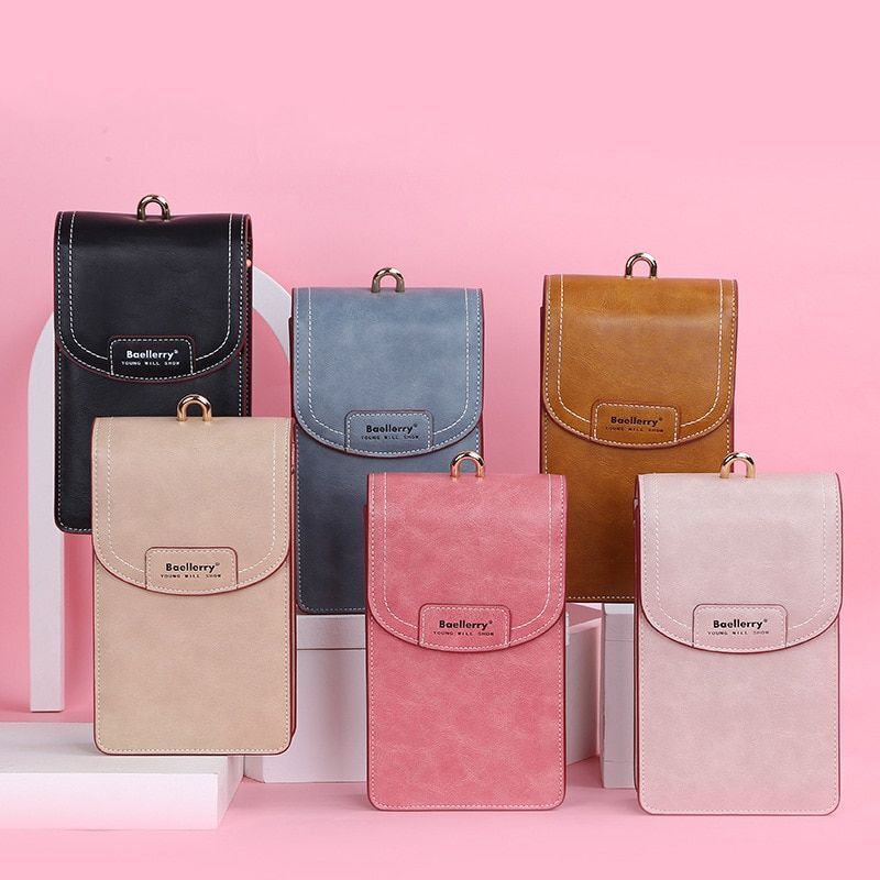 Synthetic Leather Crossbody Bags Large Handbag Purse Multifunction Shoulder Bag
