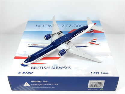 1:400 Phoenix BRITISH AIRWAYS BOEING B777-300ER Airplane Diecast Aircraft Model
