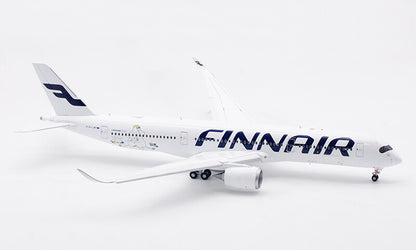 1:200 JC Wings FINNAIR AIRBUS A350-900XWB Flap Down Plane Diecast Aircraft Model