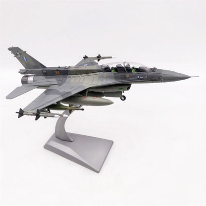 1/72 F16D Fighter Model with 2 Display Stand Collection Souvenir