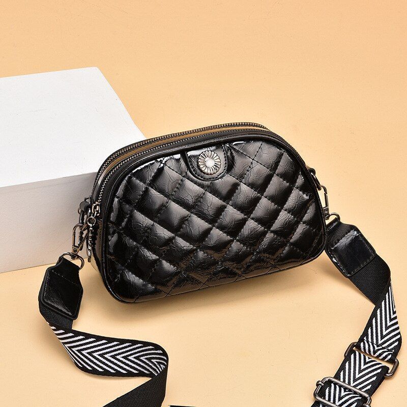 Women Bag Luxury Handbag Vintage Shell Messenger Shoulder Bag Crossbody Flap Bag