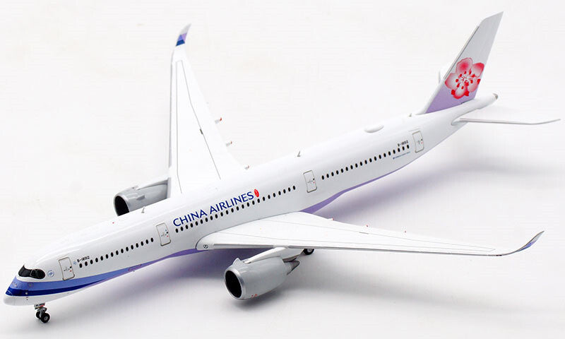 JC Wings CHINA AIRLINES FOR AIRBUS A350-900 B-18912 1/400 Plane Pre-built Model