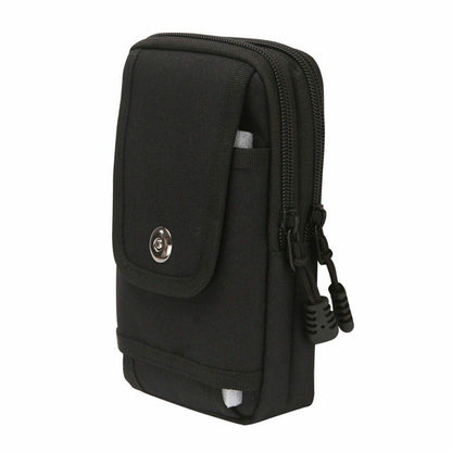 Oxford Cloth Outdoor Tactical Bag Mobile Phone Waist Belt Pack Pouch Hunting 70g