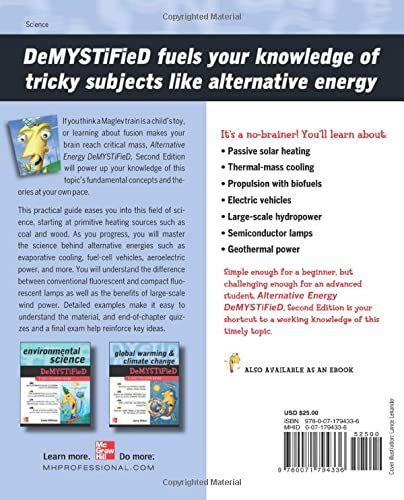 Alternative Energy DeMYSTiFieD, 2nd Edition (Paperback Book)