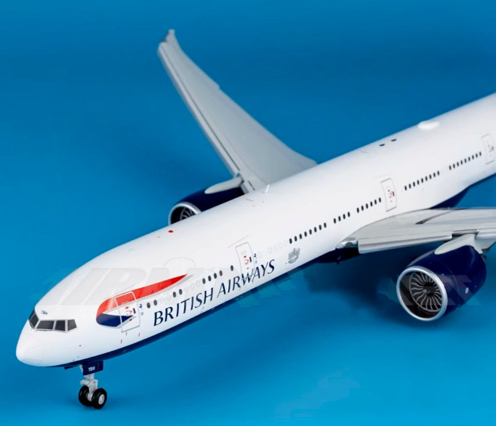 1:200 GeminiJets BRITISH AIRWAYS B777-300ER Flap Down Airplane Diecast Model