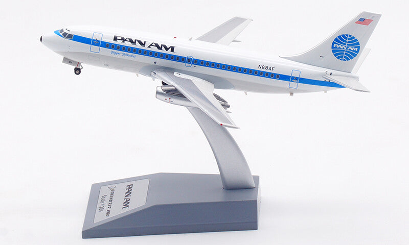 1:200 InFlight PAN AM BOEING 737-200 Passenger Airplane Diecast Aircraft Model