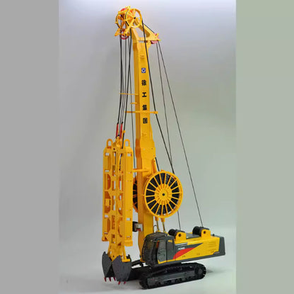 1:35 XCMG XG450D Underground Diaphragm Wall Hydraulic Grab Vehicle Diecast Model