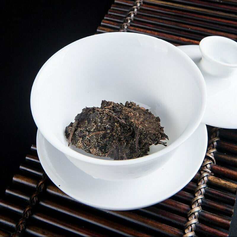 120g Bai Liang Golden Flower Dark Tea Hua Juan Tea Hunan Anhua BaiLiang Cha Bing
