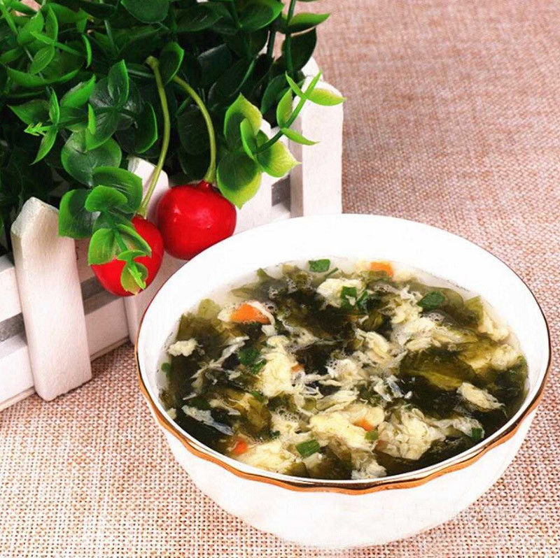 Instant Vegetable Egg Soup Assorted Flavors Quick Meal Delicious Healthy Food