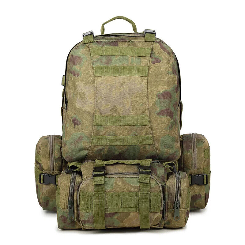 50L Tactical Backpack Backpacks Sport Bags Outdoor Trekking Camping Rucksack