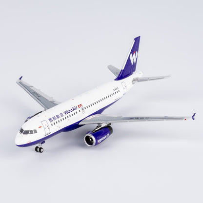 1:400 NGmodels West Air Airbus A319 Passenger Airplane Diecast Model