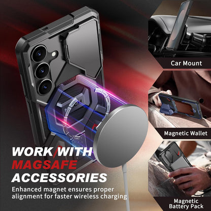 Magnetic for Samsung Galaxy S25 FE Case with Screen Protector, [Compatible with