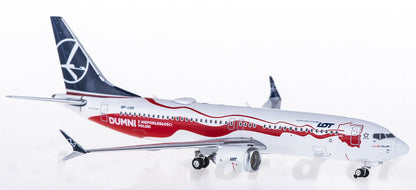 1:400 Phoenix LOT BOEING 737 MAX 8 Passenger Airplane Diecast Aircraft Model
