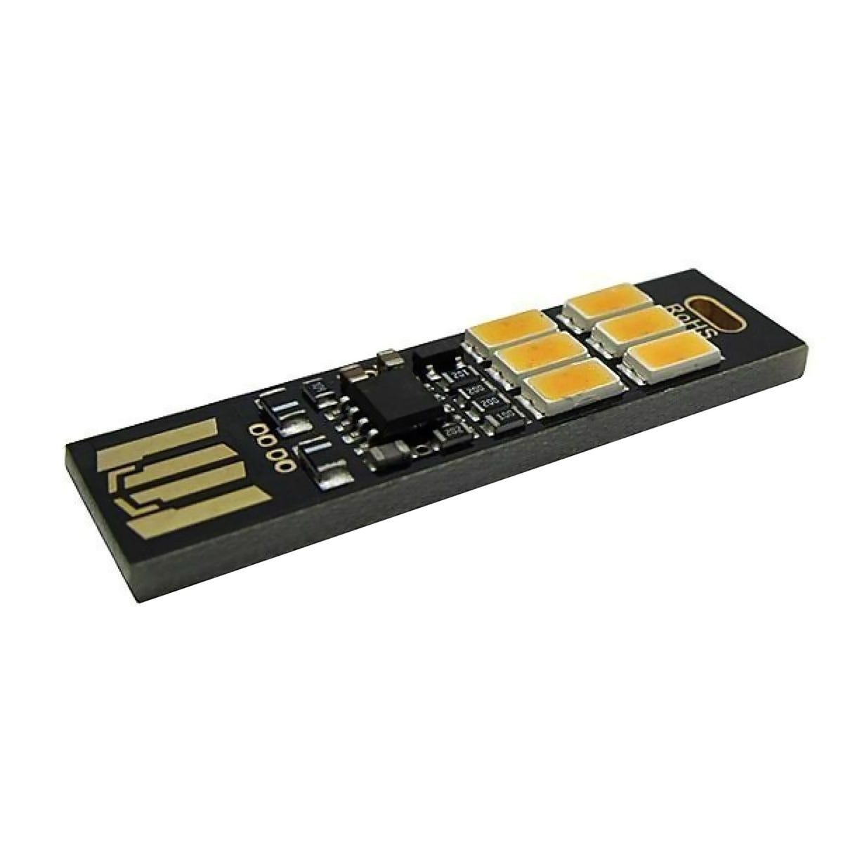 Warm White 5V 1.2W USB Stick 5630 LED Night Light Dimmable Touch Panel Swtich