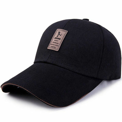 Cycling Sun Hats Adjustable Fishing Baseball Cap Casual Sports Snapback Golf Men