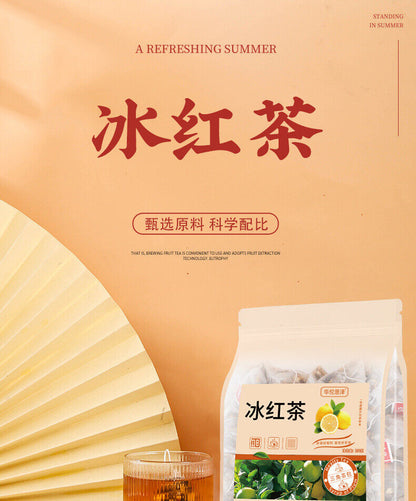 Iced Tea Triangle Bag Tea Hong Kong Style Lemon Iced Tea Flavor Tea Drinks 250g