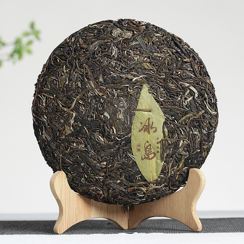 357 克云南普洱茶 2020 冰岛生茶 Qizi 蛋糕早春茶-