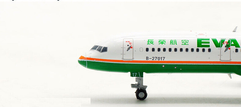 JC Wings EVA Air B757-200 B-27017 1:400 DIECAST Aircraft Pre-builded Model