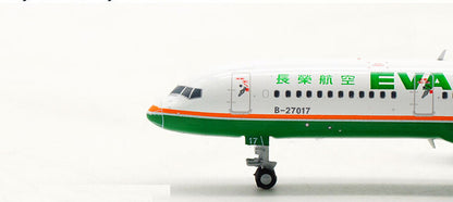 JC Wings EVA Air B757-200 B-27017 1:400 DIECAST Aircraft Pre-builded Model