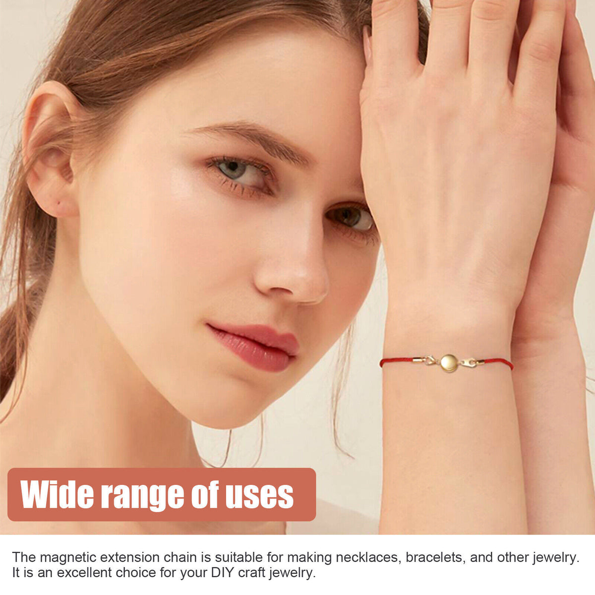 Strong Magnetic Lobster Clasps Jewelry Necklace Converter Extender Hook Closures