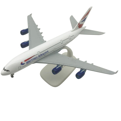 1:400 British Airways Model Plane Alloy Aircraft Model Souvenir Static Display
