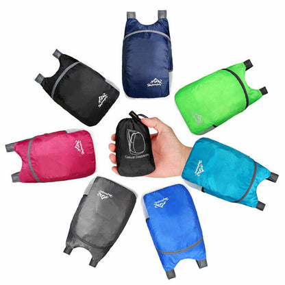 Packable Backpack Folding Backpack Travel Daypack Bag Sports Daypack