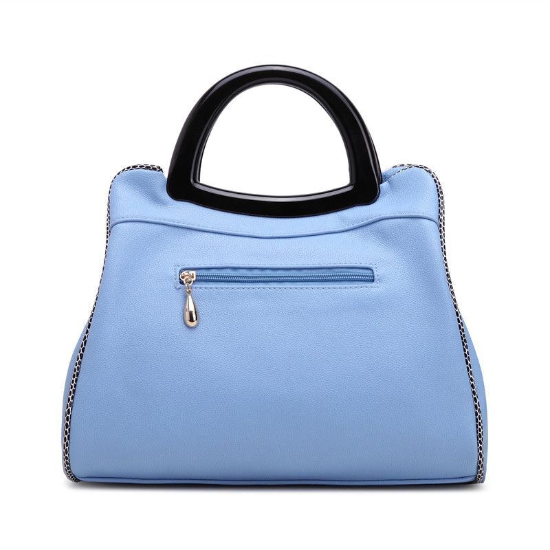 Bowknot Handbags Synthetic Leather Shoulder Messenger Bag Sweet Totes 34*15*26CM