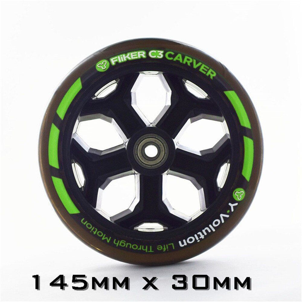1pc 200/180/175/145/120/40/30/24mm Scooter Skating Wheel Tire PU Skateboard 12 V