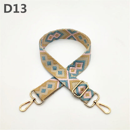 Ethnic Style Bag Belt Casual Shoulder Handbag Accessories Bag Handle Bag Strap