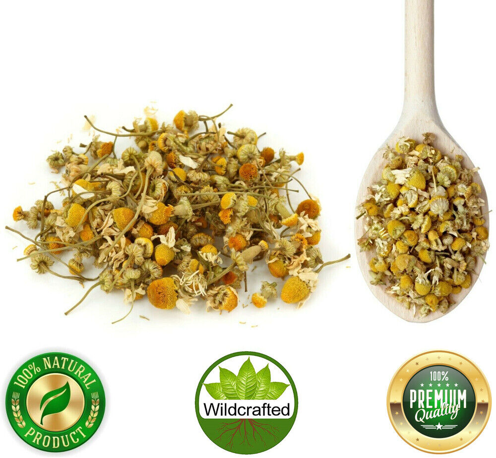 Natural Chamomile Flowers Whole Matricaria Chamomilla Tea Bulk Loose Leaf Tasty