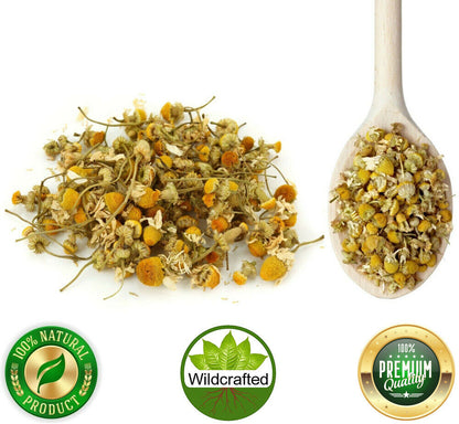 Natural Chamomile Flowers Whole Matricaria Chamomilla Tea Bulk Loose Leaf Tasty