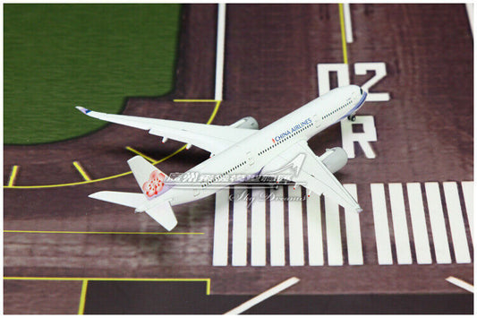 1:400 JC Wings CHINA AIRLINES AIRBUS A350-900 Airplane Flap Down Diecast Model