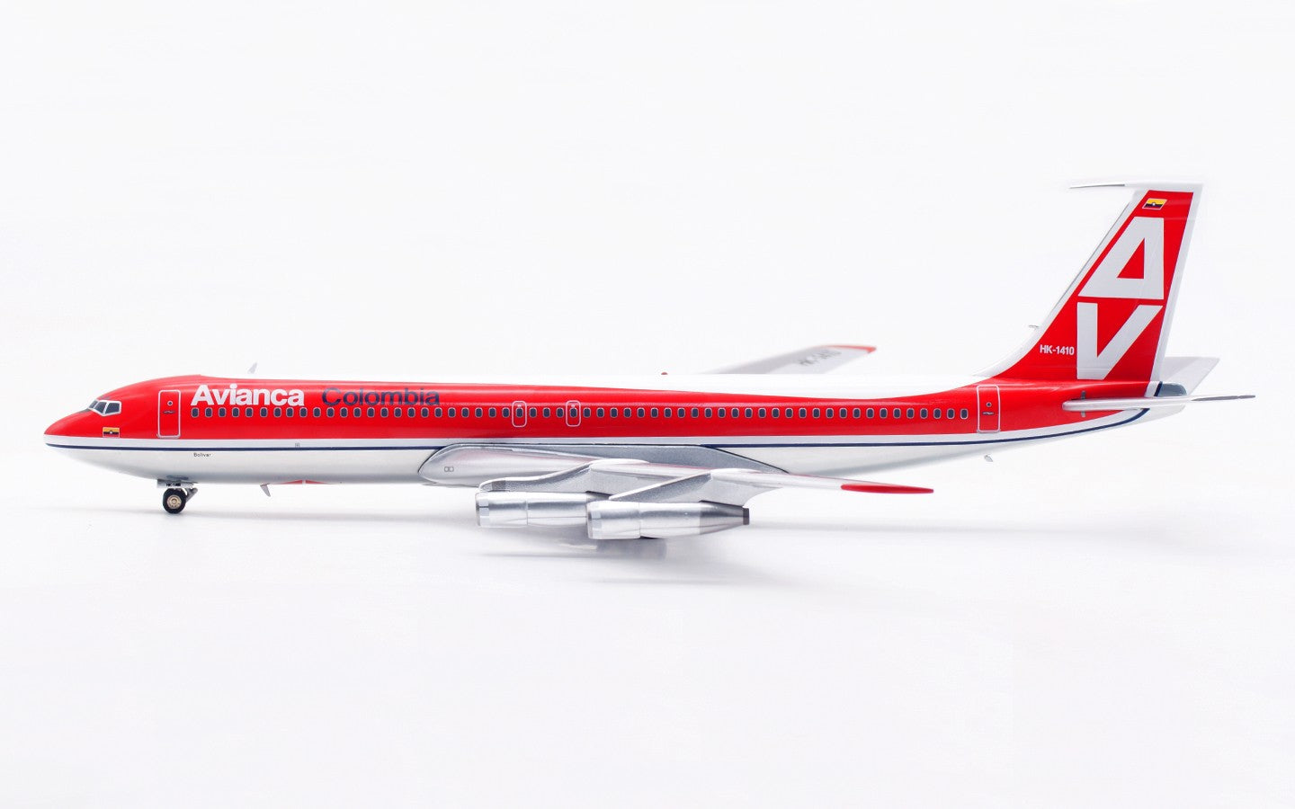 1:200 InFlight Avianca BOEING 707-300 Passenger Airplane Diecast Aircraft Model