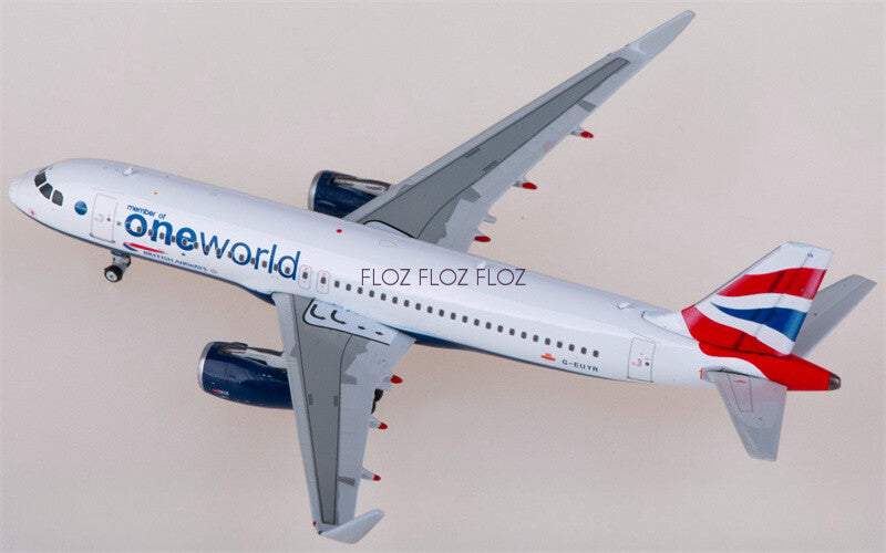 for Phoenix for British Airways for Airbus A320 G-EUYR 1:400 Airplane Model