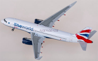 for Phoenix for British Airways for Airbus A320 G-EUYR 1:400 Airplane Model