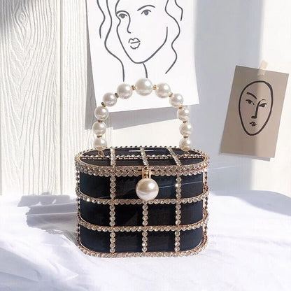 Diamonds Basket Evening Clutch Bags Women Handbags Ladies Wedding Party
