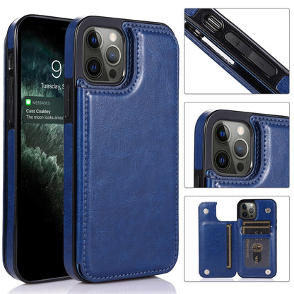 Flip PU Leather with Card Holder Wallet Stand Phone Case for Samsung S26/S25/S24