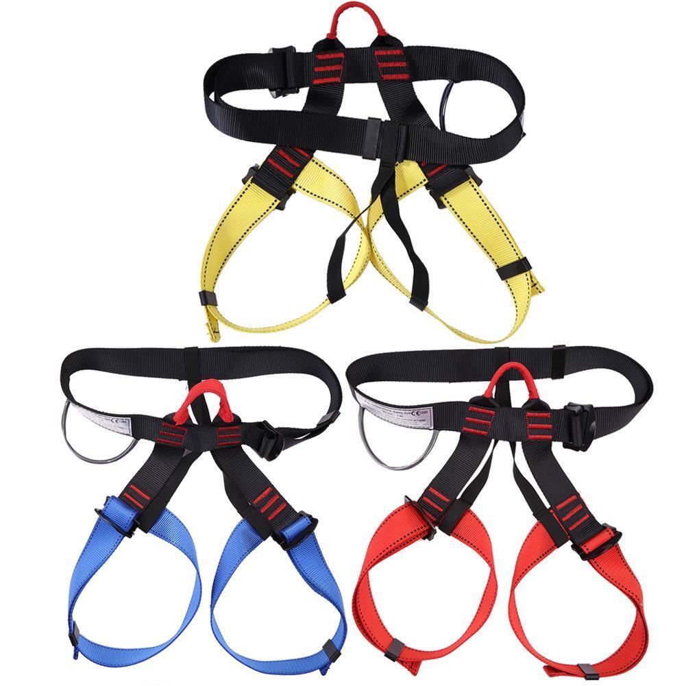 Outdoor Sports Rock Climbing Harness Waist Half Body Safety Belt Body Harness