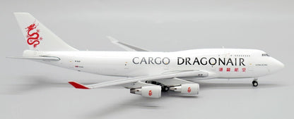 1:400 JC Wings DRAGONAIR CARGO BOEING 747-400F Aircraft Diecast Airplane Model