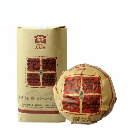 250g Batch 1501 Menghai Shu Pu-erh Red Tea 2015 Ripe Pu-erh Rea Tea Tuocha