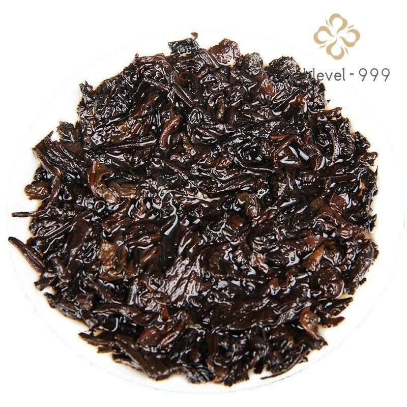 357g Fermented Ripe Pu'er Menghai 13 Years Aged Collectible Qizi Tea Cake Yunna