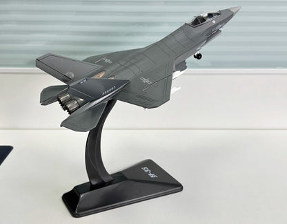 1:48 36CM CHINA J-35 Fighter Airplane Diecast Military Aircraft Plane Model