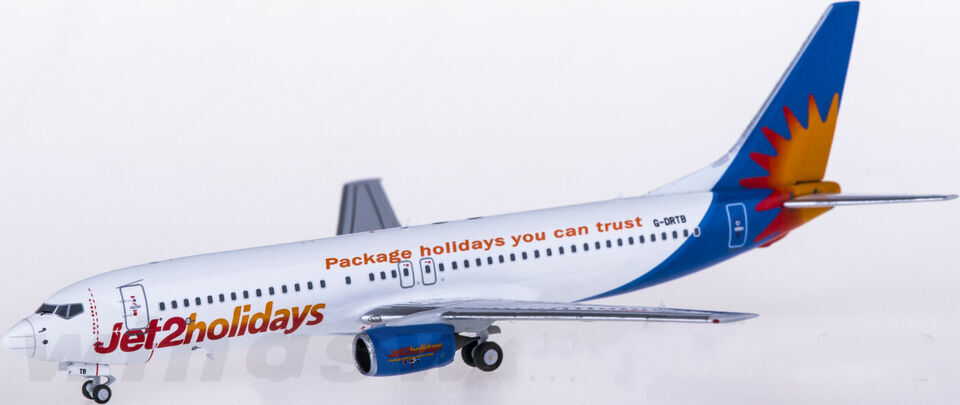 1:400 Scale NG Model Jet2 BOEING 737-800 Passenger Airplane Diecast Plane Model