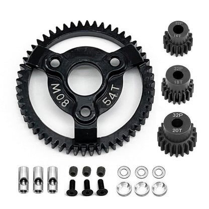 0.8M 32P Spur Gear 50T 52T 56T 60T For Traxxas Slash 2WD VXL XL-5 Bandit 1/10 F