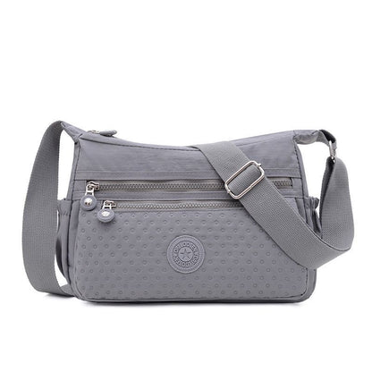 Crossbody Bag Waterproof Nylon Shoulder Messenger Bags Handbag Traveling Totes
