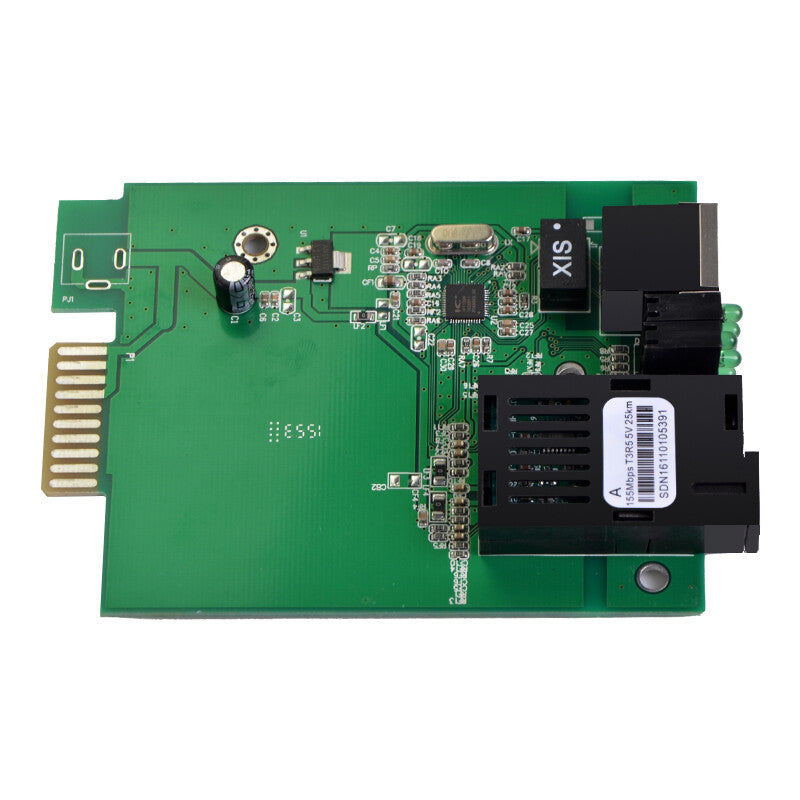 1pc Fiber Optical Media Converter HTB-3100 A 25KM 10/100Mbps RJ45 Single Mode